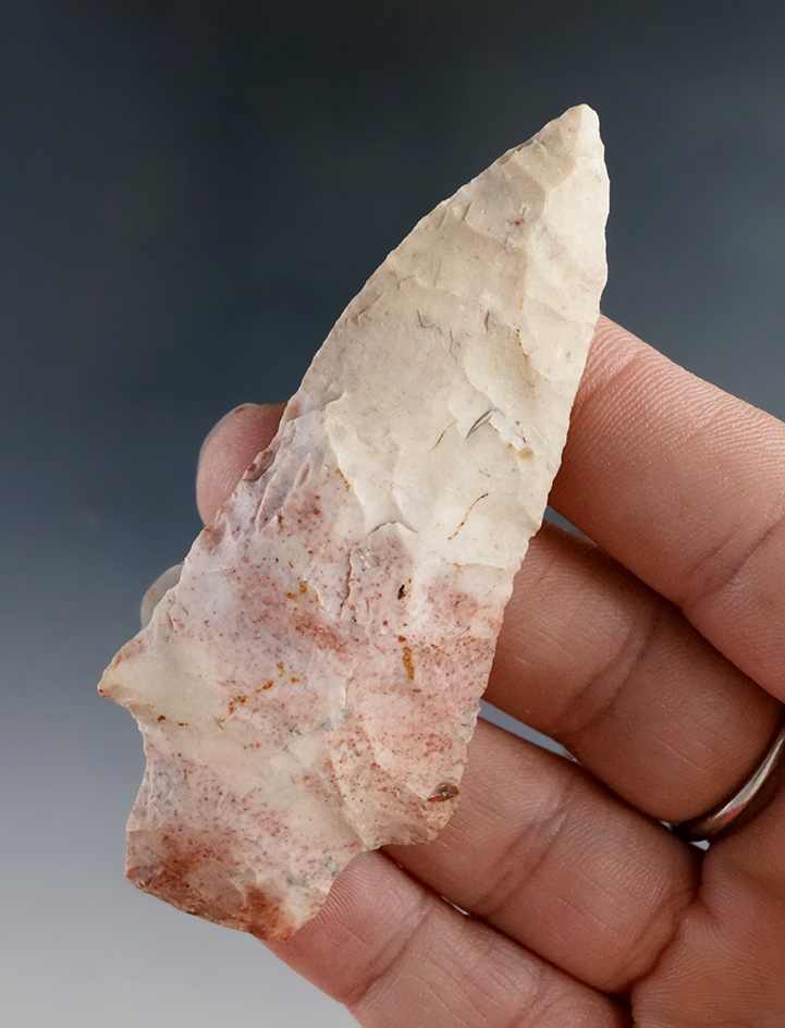 3 3/16" Savannah River made of nicely colored material found in Aiken Co. South Carolina.