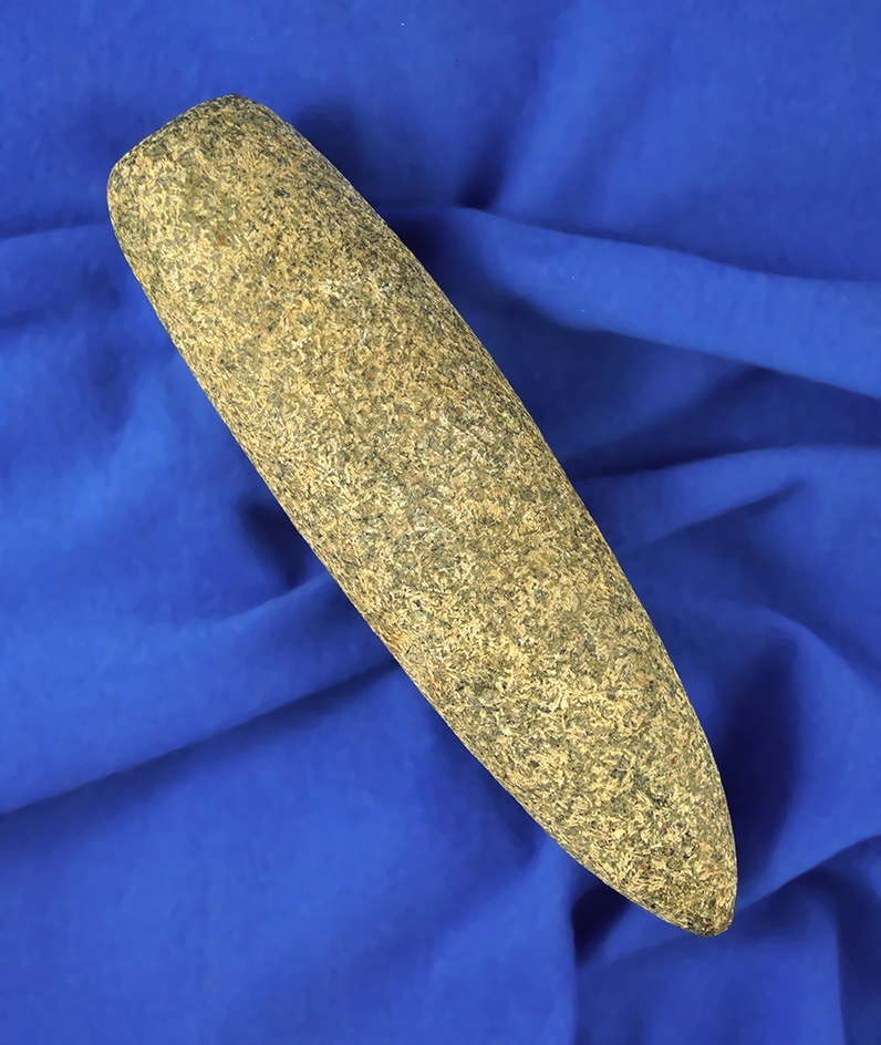 Unique tool! 6" long Hardstone pick or wedge with good use polished to the end - Michigan.