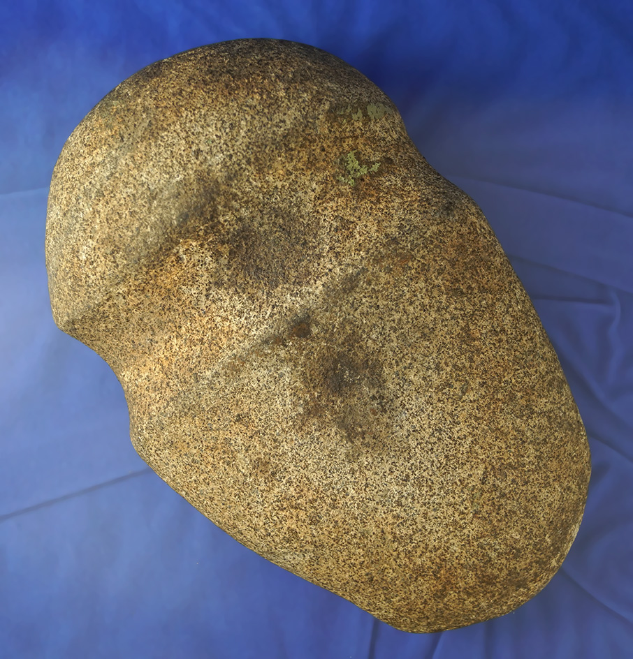 Big! Large and heavy 8" long fully grooved Axe in good condition found in Michigan.