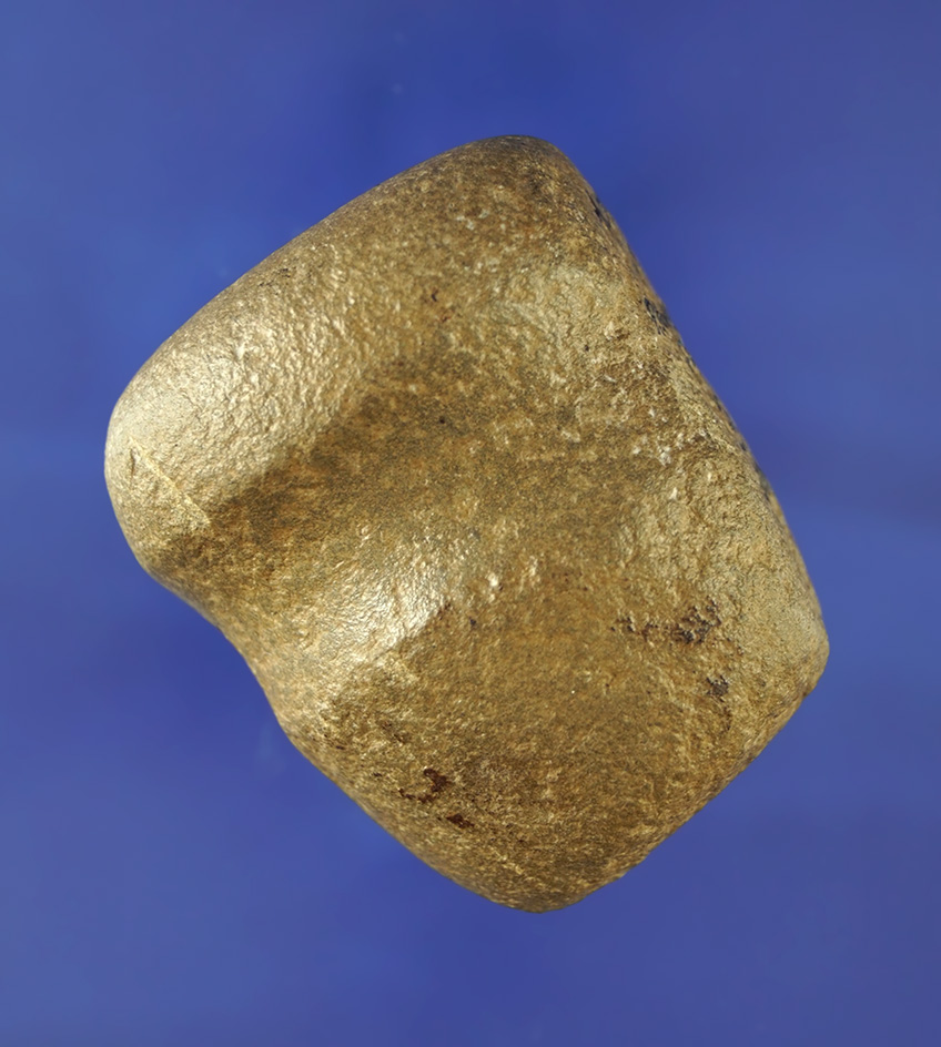 Excellent example! 2 1/4" long 3/4 grooved Hammerstone found in Henry County Ohio