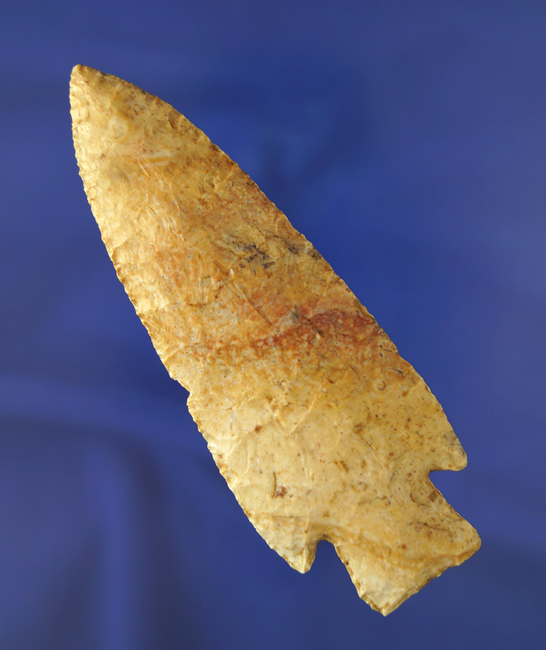 Ex. Townsend! Nicely styled and well patinated 4 9/16" Hardin found in St. Clair Co.,  Illinois.