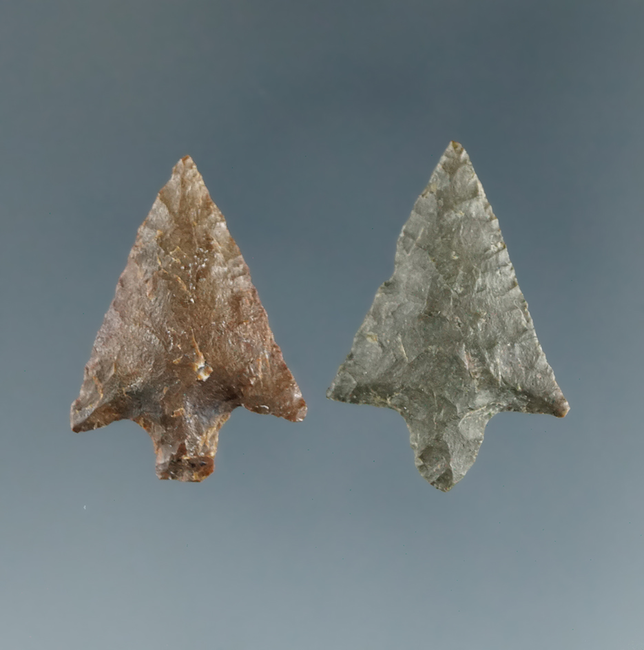 Pair of Gempoints found in Oreogn, largest is 1".