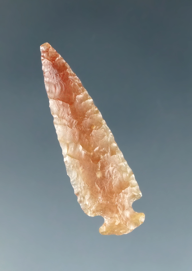 1 1/4" Gempoint found in Idaho, made from beautiful semi-translucent material.