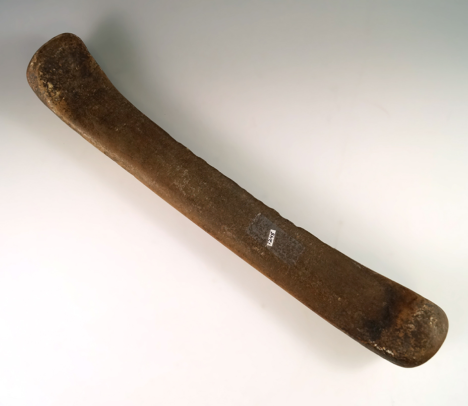 15 1/4" Dog Bone Pestle from the Sahara made from Hardstone.