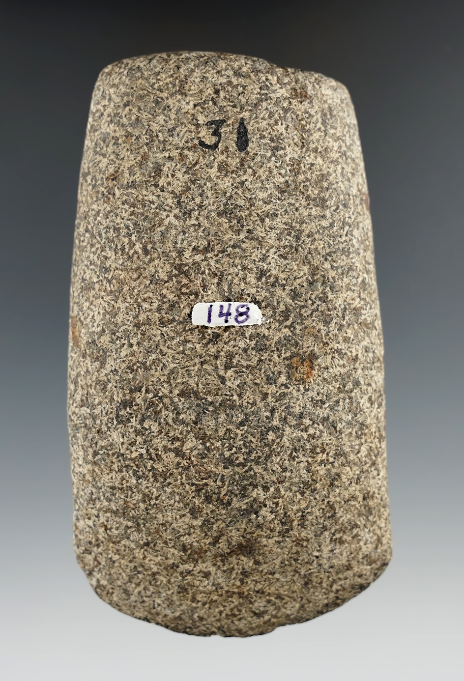 4 3/16" Flared Bit Celt found in Illinois.