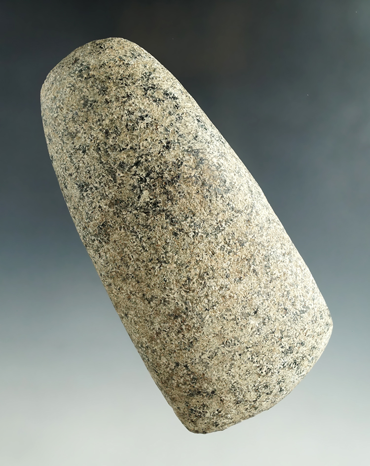 Well-developed 5 1/2" Hardstone Adze found in Ohio.