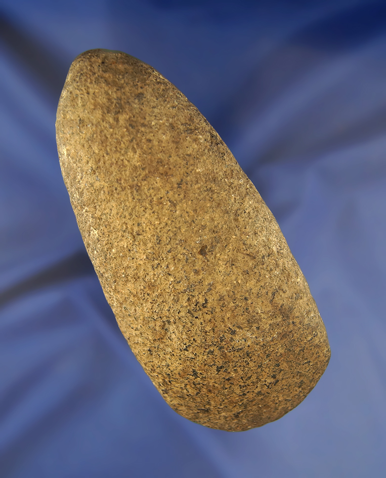 4 3/4" Hardstone Celt with a nice bit found in Ohio.