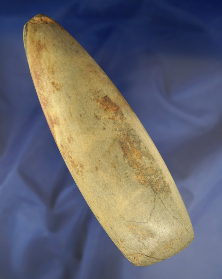 Highly polished 7 3/8" Celt found in Tennessee.