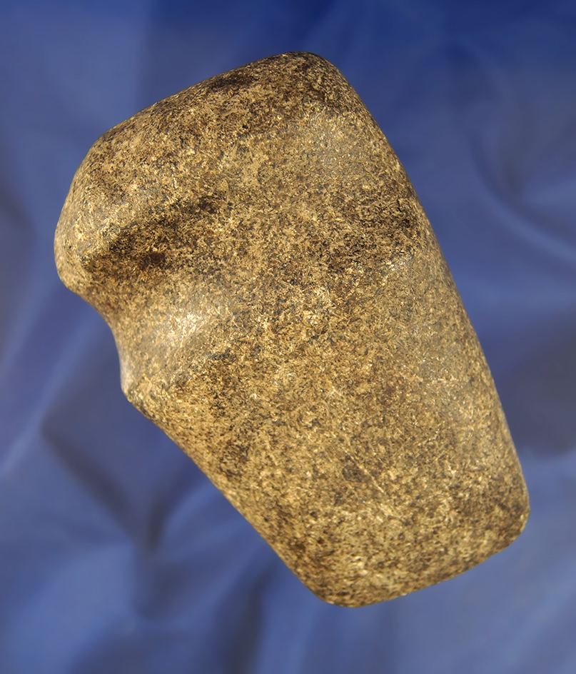 4 3/8" Well styled 3/4 Grooved Axe found in Ohio.