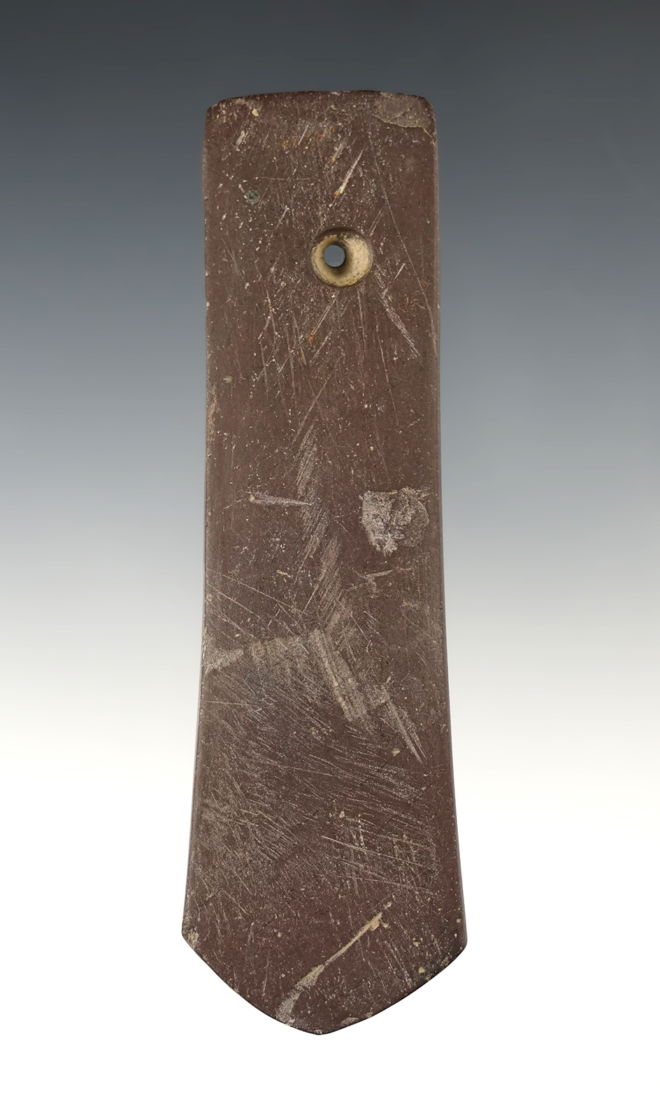 Outstanding 4 11/16" Pentagonal Pendant- Warren Co., Ohio. Ex. Tom Davis collection.