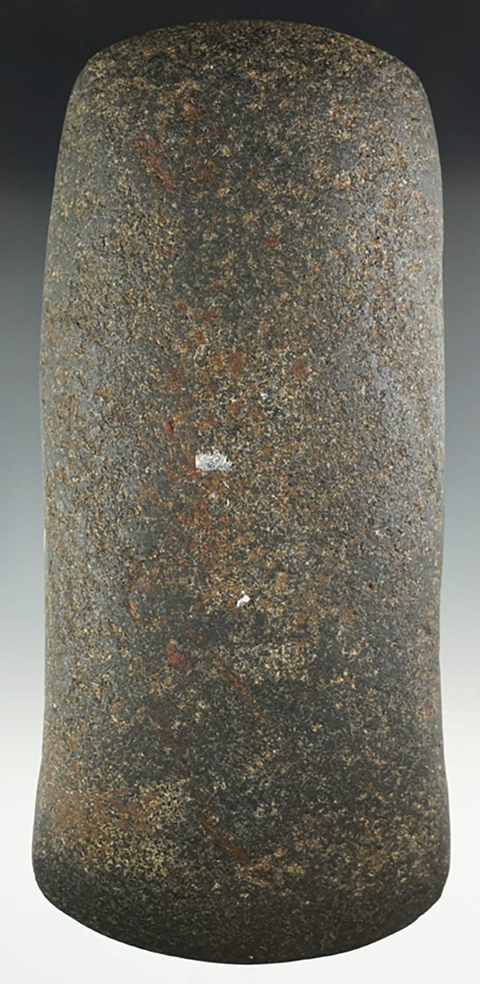 7 1/8" Flared Bit Celt made from Hardstone, found in Mercer Co., Kentucky. Bennett COA. Ex. Noel