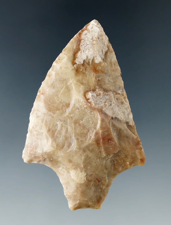 2 5/8" Stemmed Knife found in Pascoe Co., Florida. From the old Robert Barr collection.