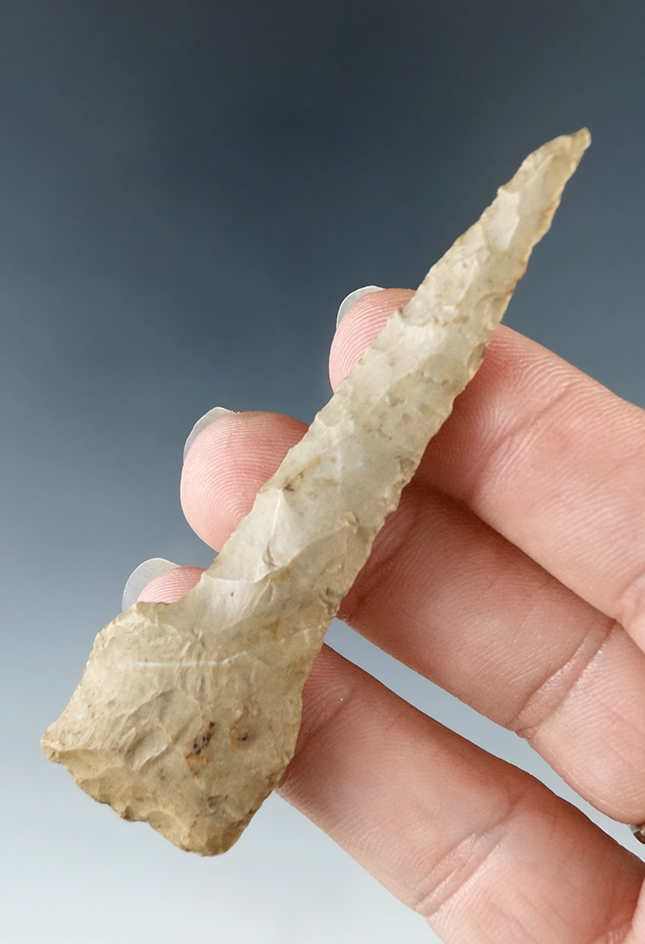 3 1/16" Expanded Base Drill found in Madison Co., Indiana.