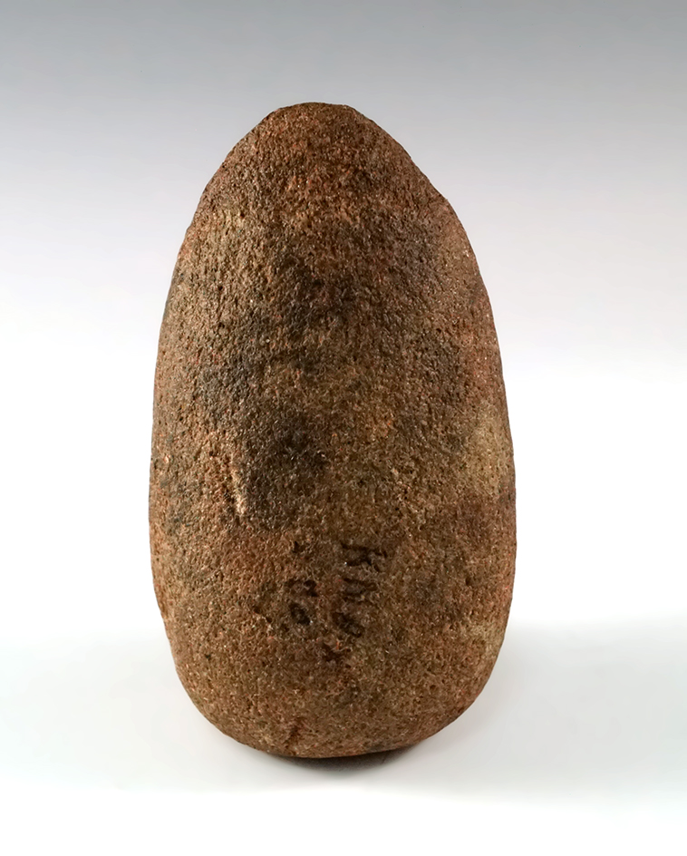 3 1/4" Miniature Conical Pestle made from Hardstone, found in Knox Co., Ohio. Ex. Hooks.