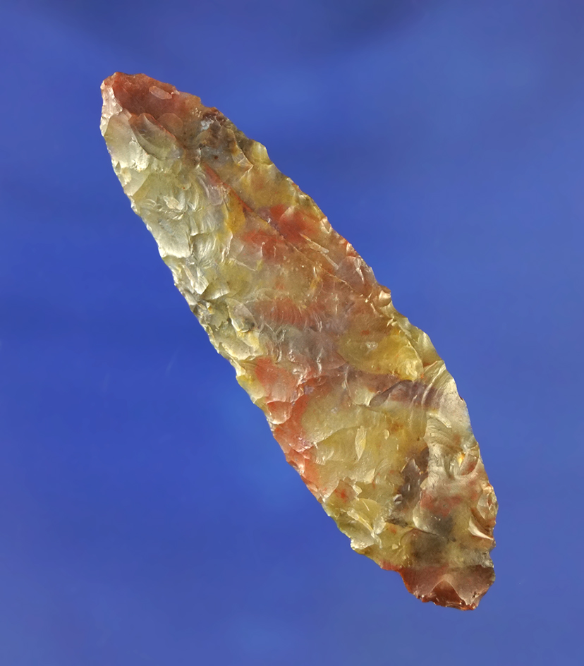 2 3/8" Knife made from very attractive semi translucent agate found in Montana.