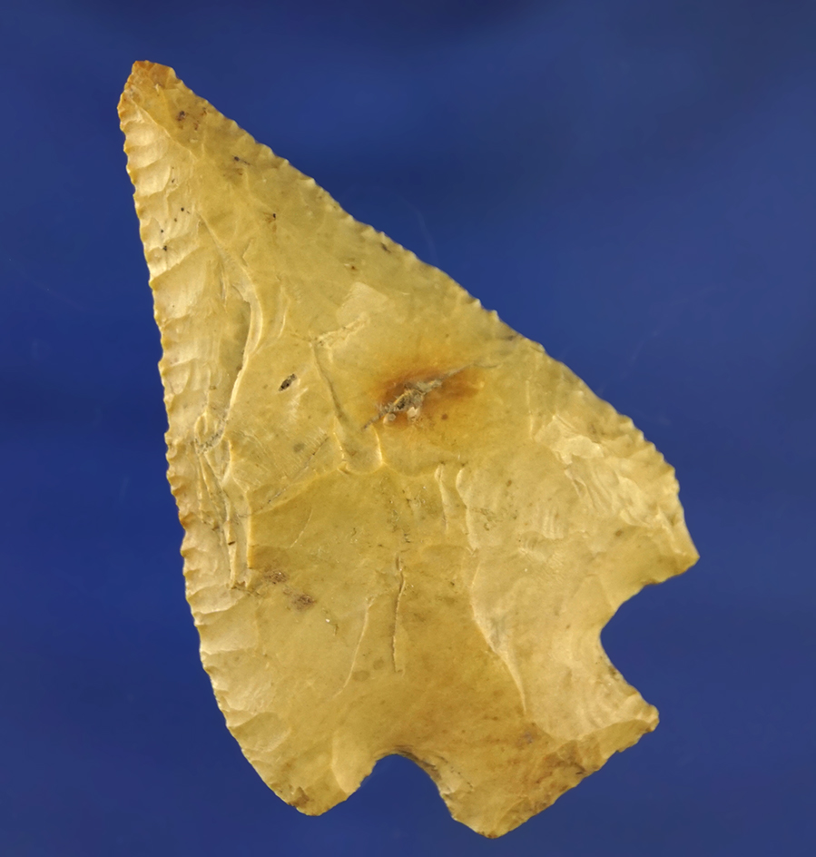 2 5/16" Cotaco Creek found in Tennessee. Ex. Jerry Dickey.