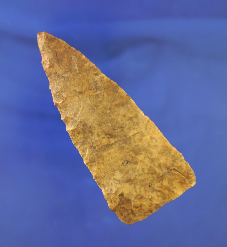 3 15/16" heavily patinated Triangular Knife found in Tennessee.