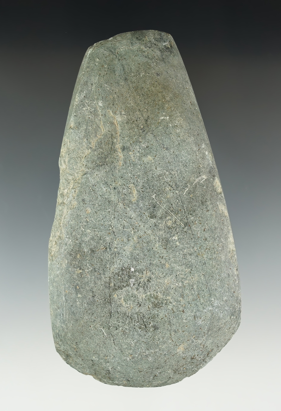 4 15/16" well styled Celt with a very nice bit area found near Pine Valley, Montgomery Co., CA.
