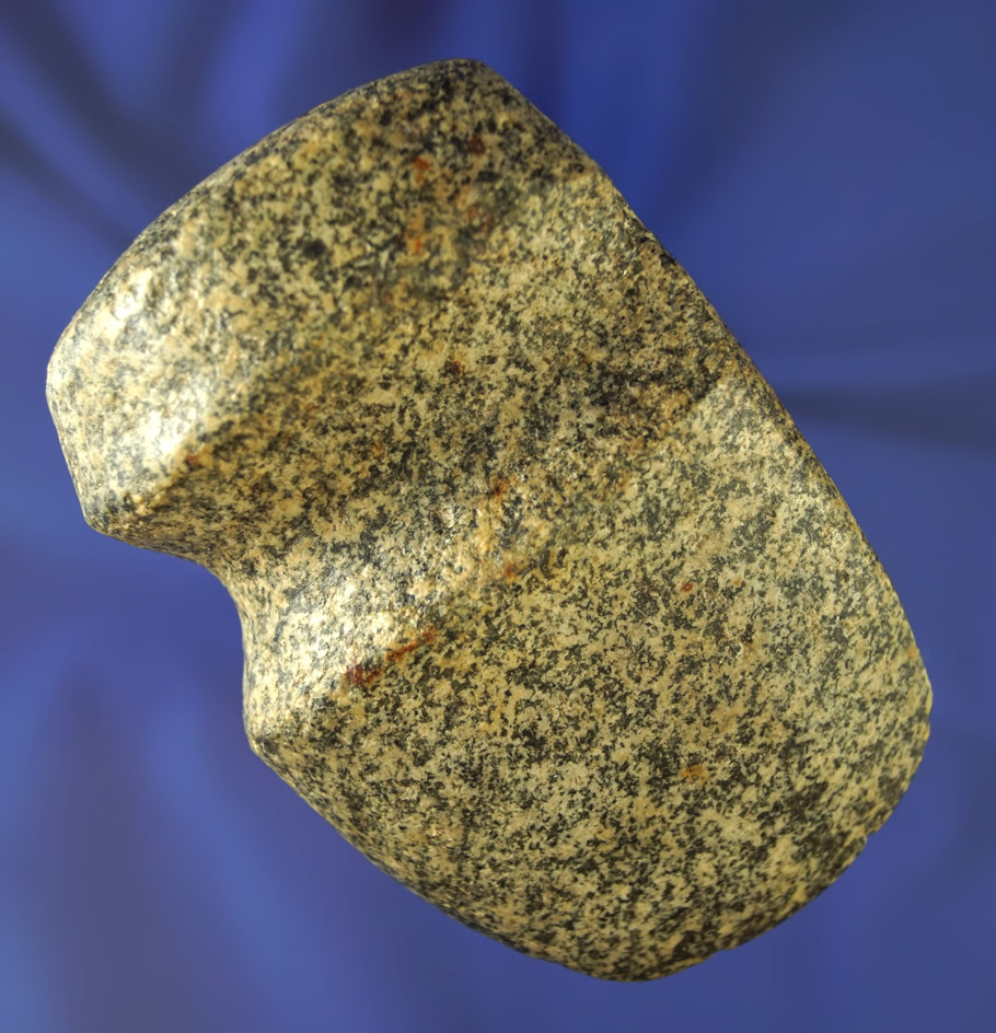 Very fine! 4" long 3/4 grooved highly polished Axe - Richland Co.,  Ohio - excellent condition.