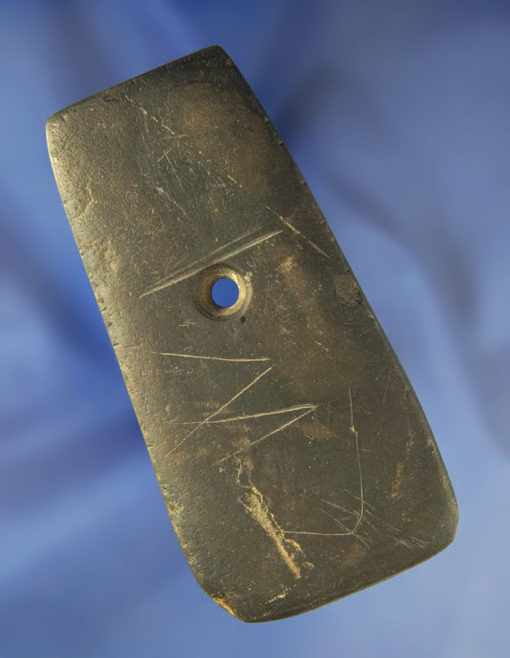 4 1/16" heavily patinated Pendant found in Auglaize Co.,  Ohio