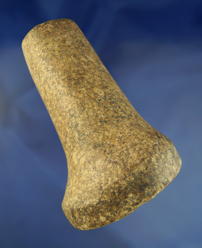 5 1/16" well styled Bell Pestle and very nice condition.