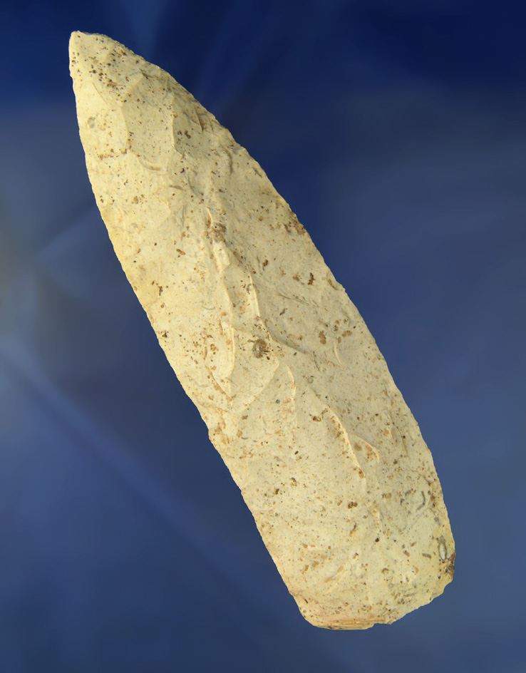 Big! 7 1/4" Flint Knife and nice condition found in Missouri.