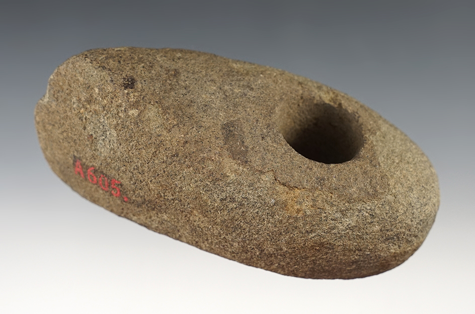 4 1/2" Center Drilled Danish Axe with excellent patina. 