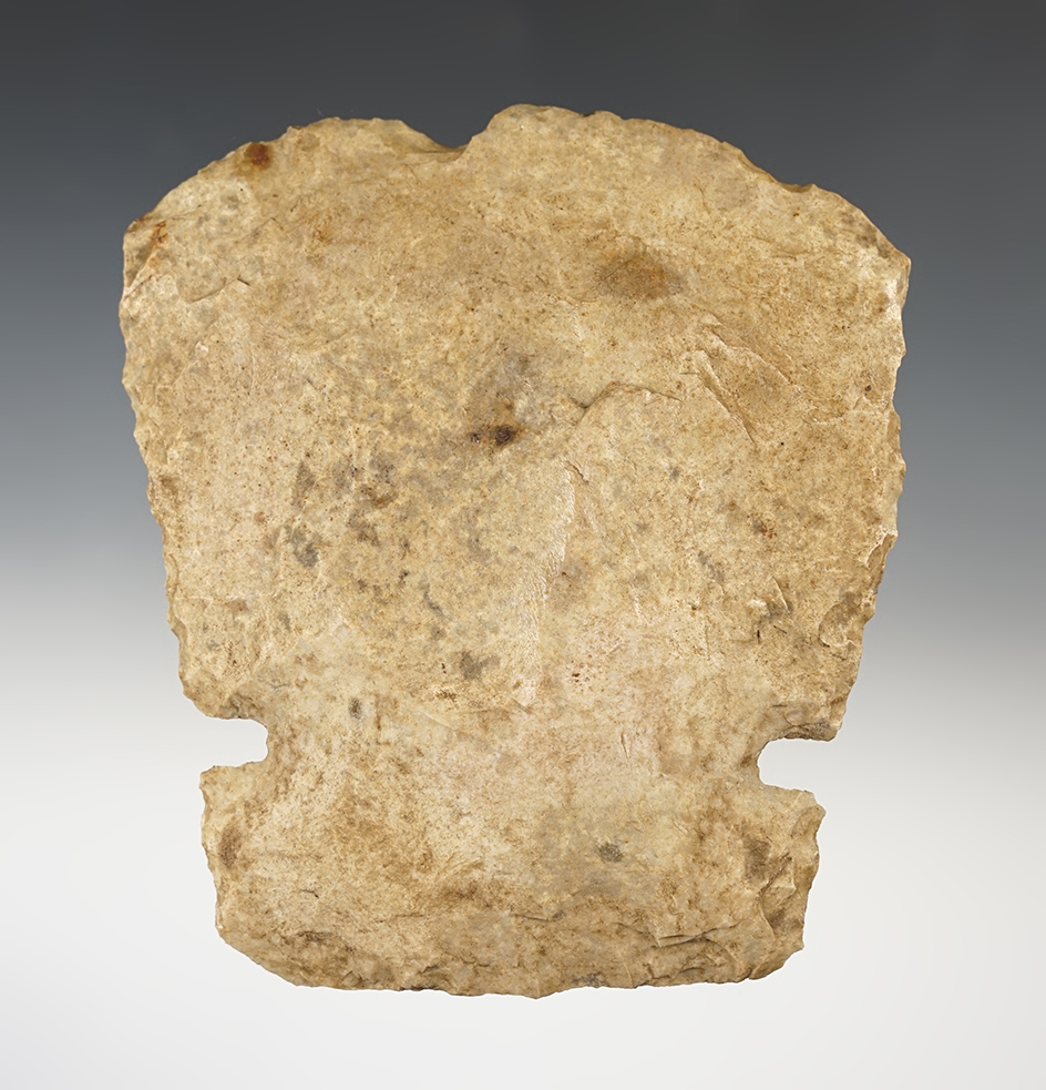 Nicely patinated 5 1/8" Notched Hoe found in St. Louis Co., Missouri.