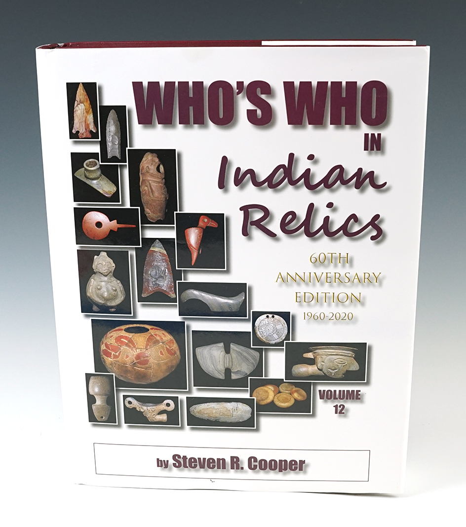 Hardcover Book: "Who's Who in Indian Relics" No. 12, 2020. Like-new condition.