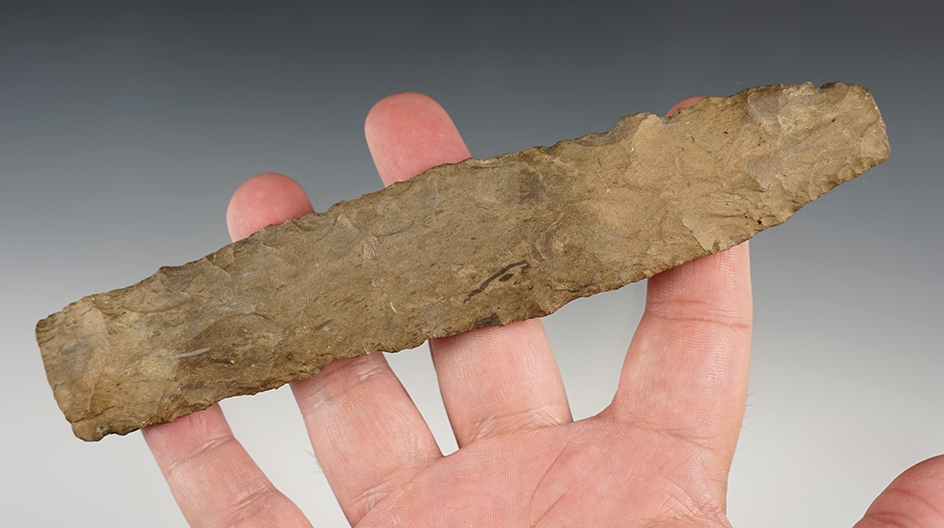 Large 6 7/8" Benton Blade found in Tennessee.