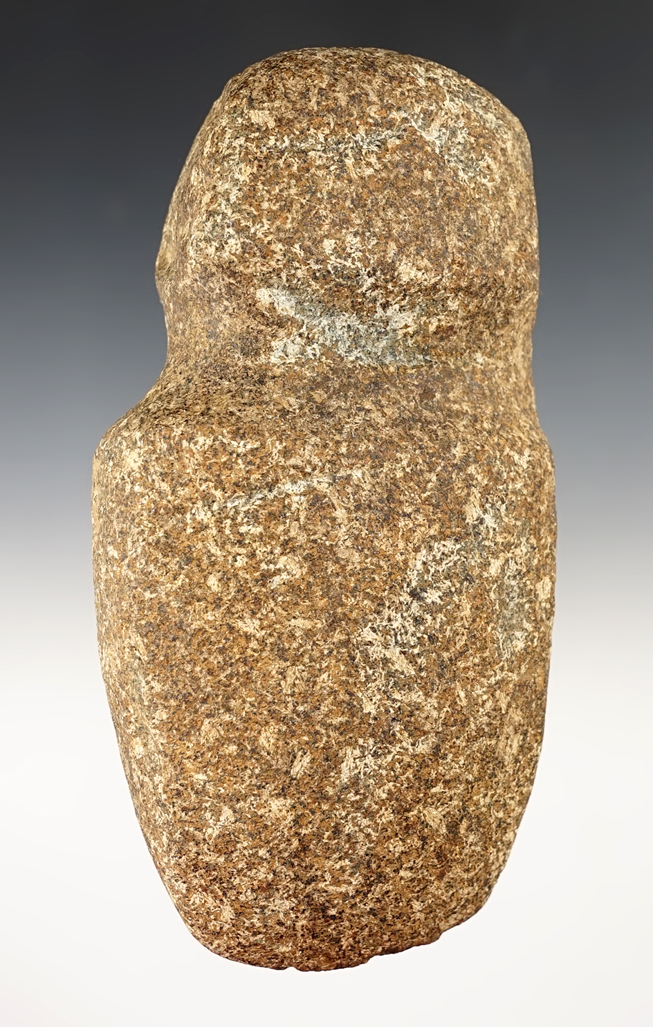 Nice 6 3/8" long 3/4 Groove Hardstone Axe found in the Midwestern U.S.