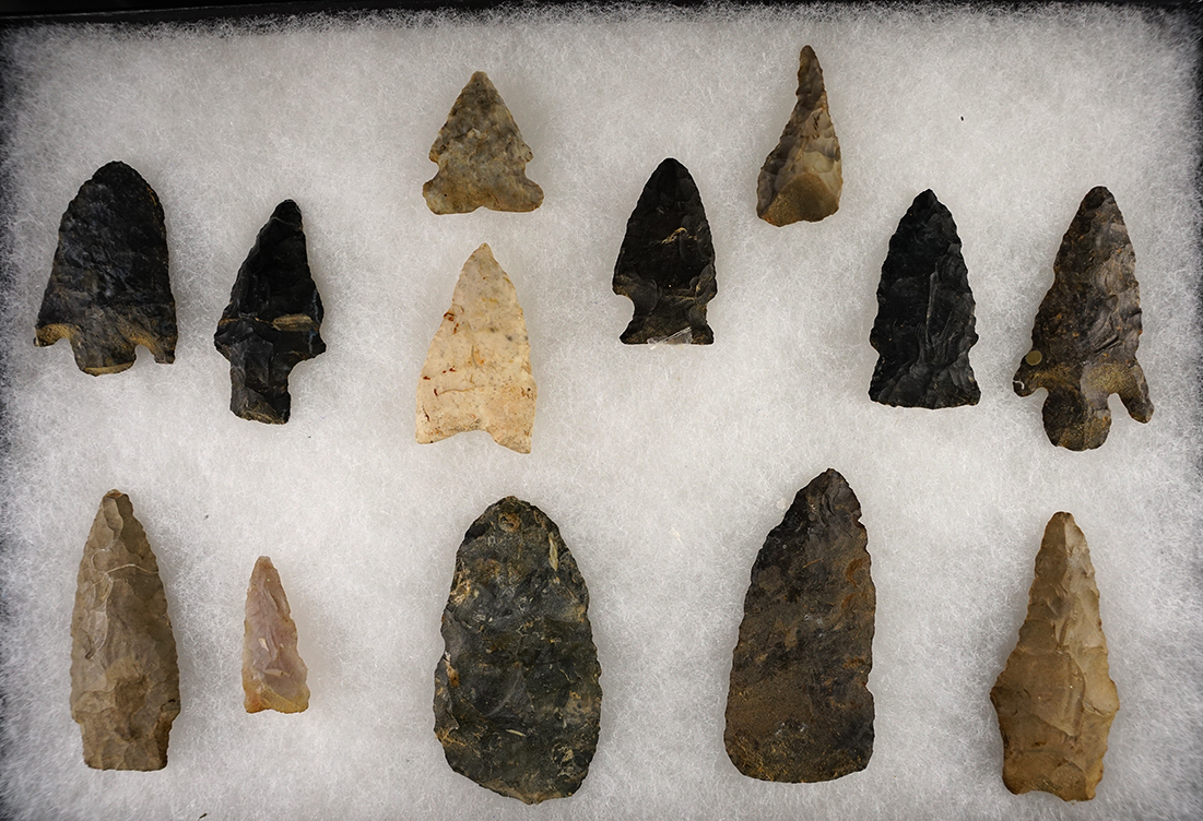 Set of points found by M. Moore in Fulkville, Montgomery Co., NY on the Mowhawk River.