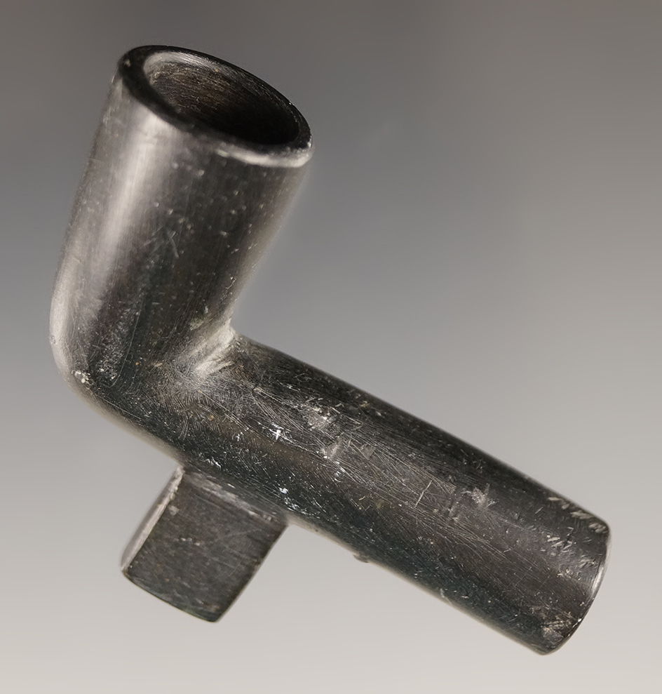 Rare Type! Outstanding 2 1/4" long Steatite Pipe found in the 1950's around Umatilla, Oregon.