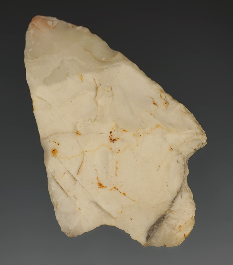 3 1/4" Gary Knife, made from Novaculite. Found in Arkansas.