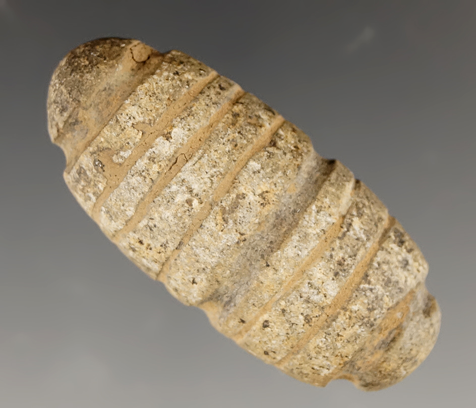 1 11/16" well made Charmstone found in Franklin Co., Washington.