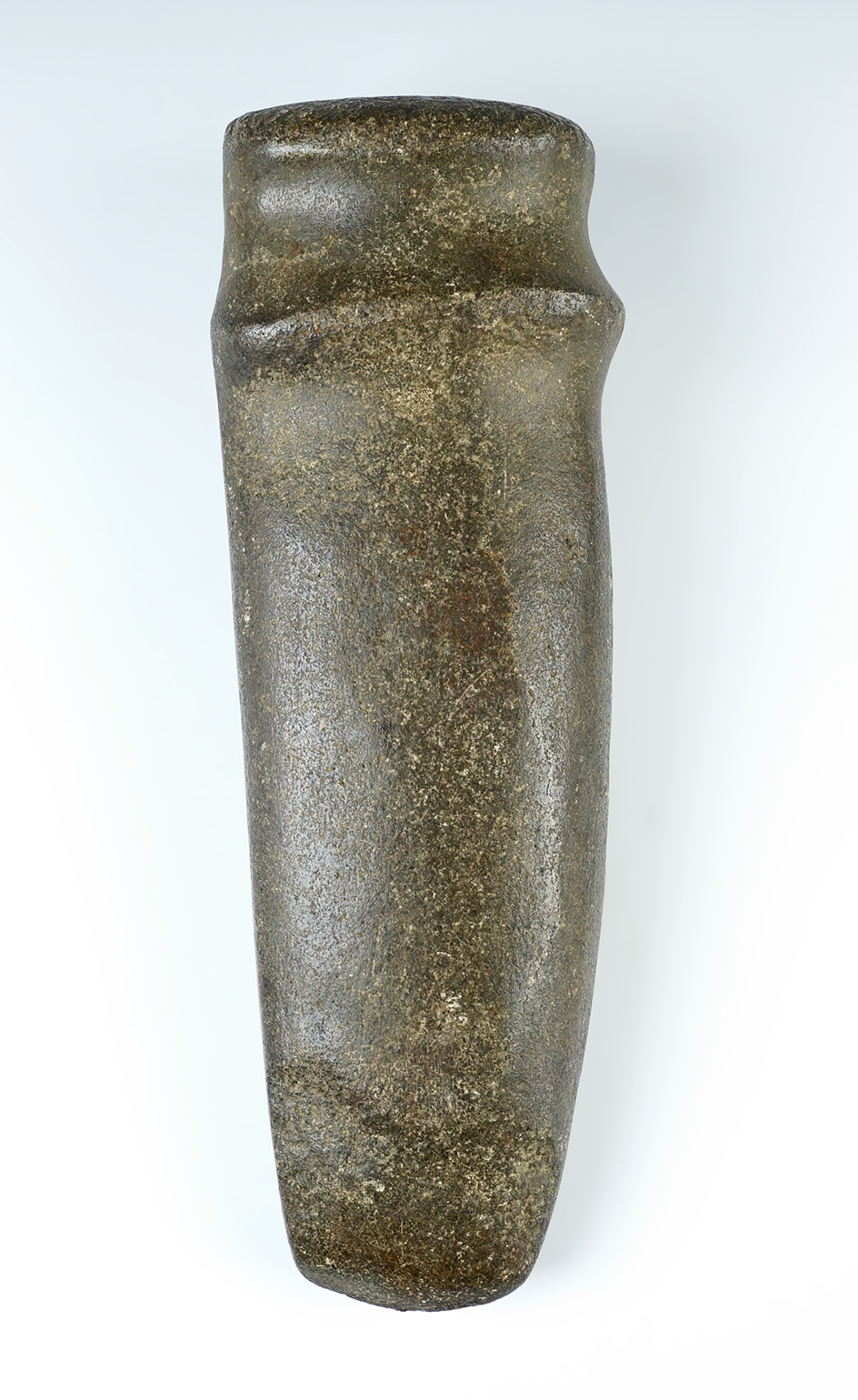 Huge and nice! 11" 3/4 Grooved Axe. Illinois. This is a highly collectible artifact. 