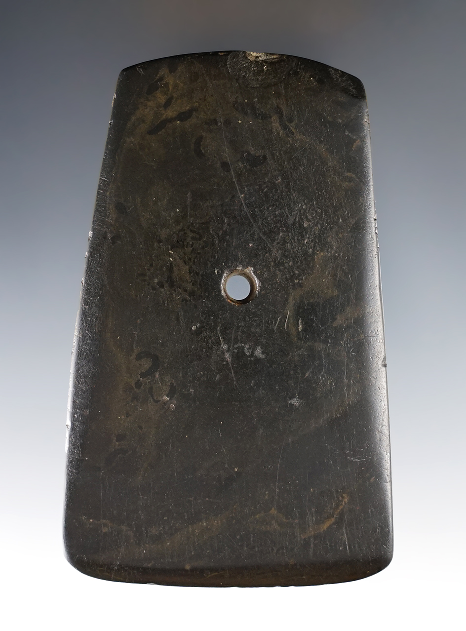 3 13/16" Pendant. Found 6 miles south of Zanesville, Muskingum Co., Ohio on Mehling Farm.