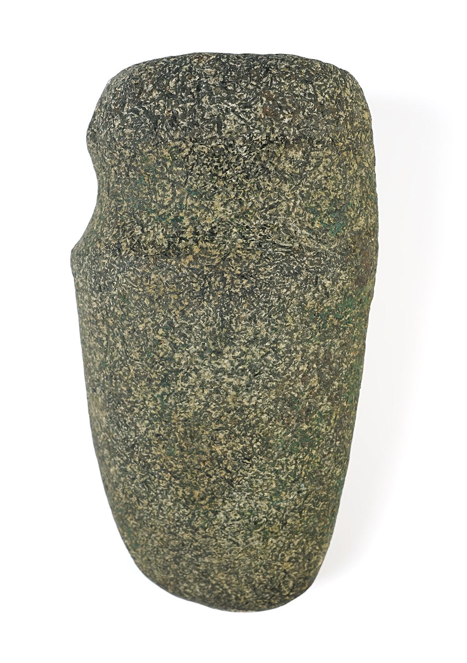 7 1/2" long well crafted 3/4 groove Granite Axe - Montgomery farm, Hancock Co.,Ohio.