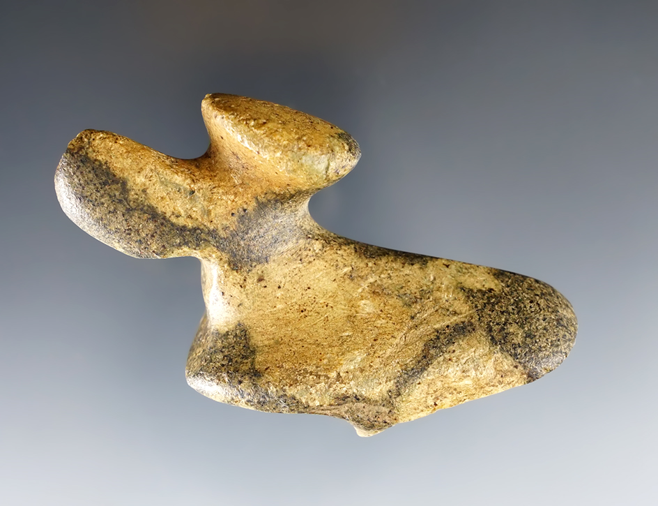 SALE HIGHLIGHT! The only known Top-Knot Porphyry Birdstone! Ex. Townsend. Pictured.