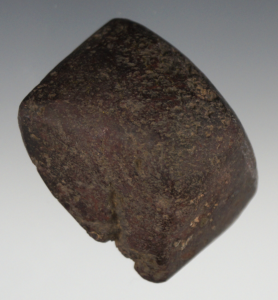 2 1/8" Uniquely styled Hematite Cone found in Charm, Missouri.