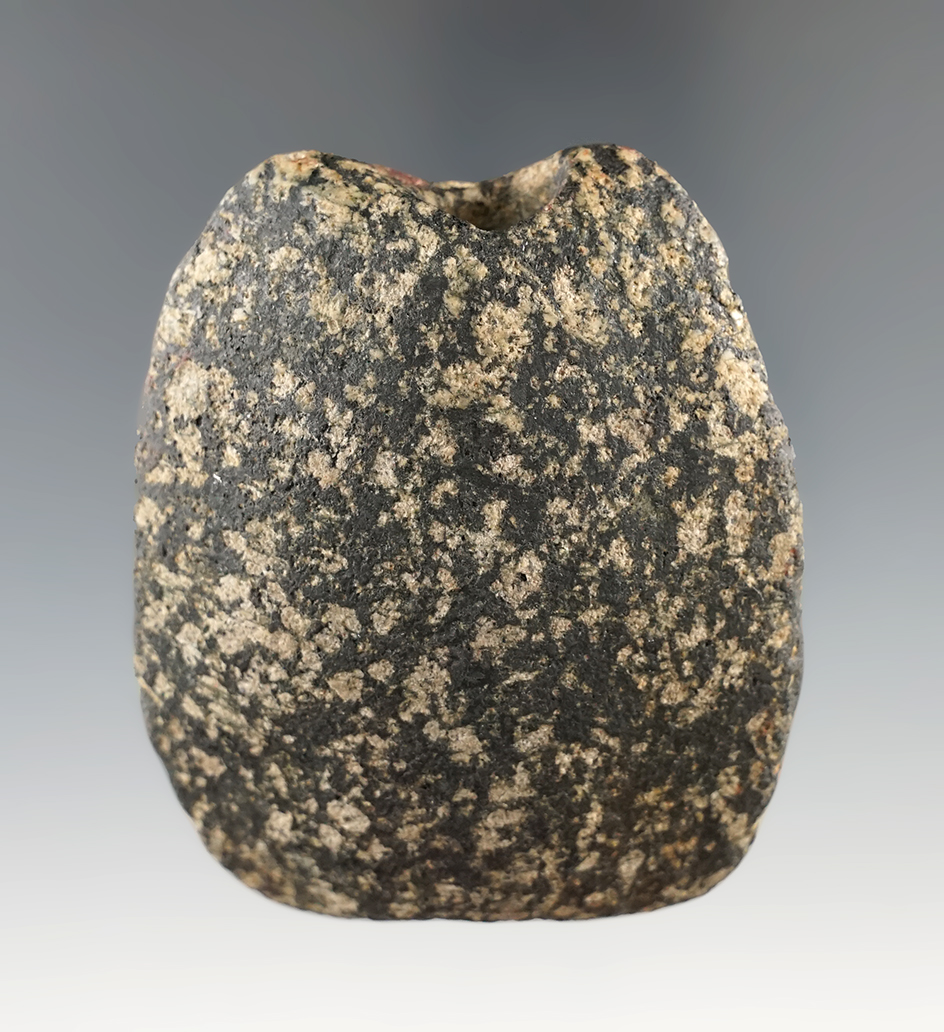 2 15/16" Granite Bannerstone found in Richland Co., Ohio.