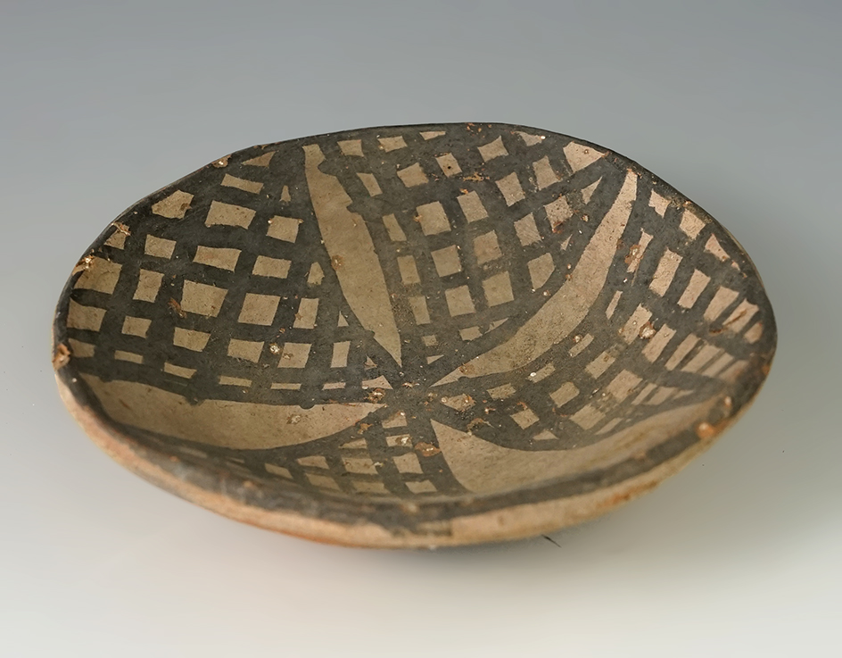 4 1/2" wide Anasazi bowl with nice paint on interior found in the southwestern U. S.