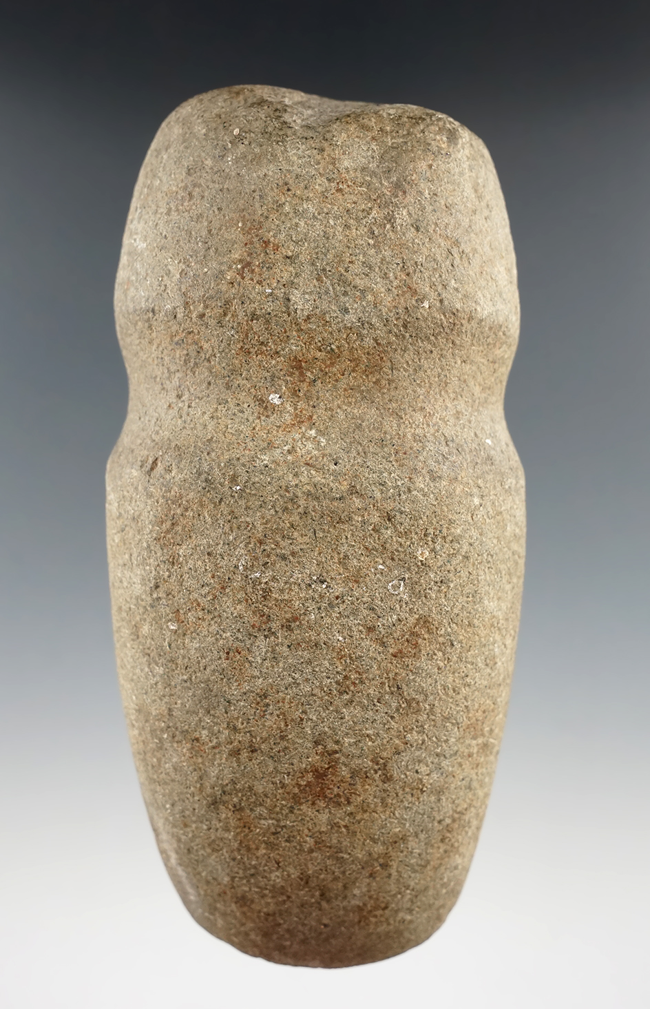 Excellent style on this 6" long three-quarter reverse groove Adze found on Long Island New York.