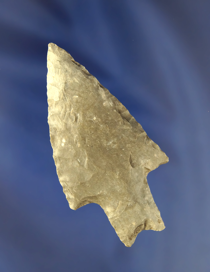 2 15/16" Uvalde point found in Texas.