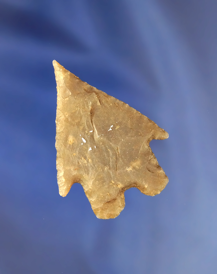 Exceptional flaking! 2" needle tip Montell found in Comanche County Texas.