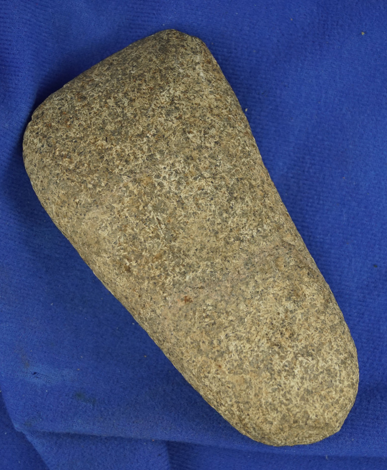 5 1/4" Hardstone Celt  found in Michigan.  Ex. Phil Wagle, collected prior to 1950.