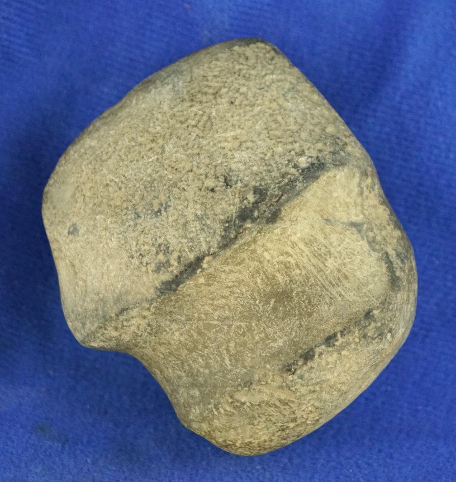 2 5/8" miniature 3/4 grooved Axe found in New Jersey.