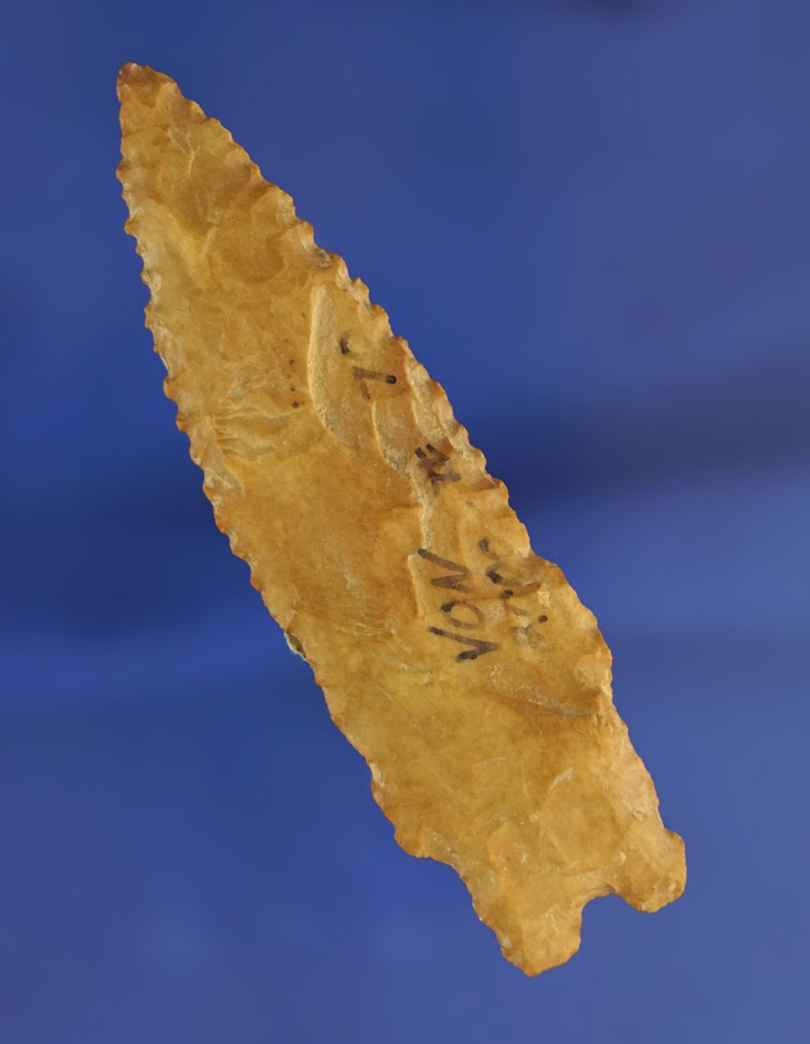 2 7/8" Wheeler point found near the Tennessee River, Alabama.