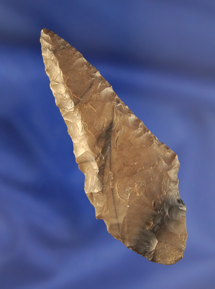 3 1/8" Wahmuza in very nice condition found by Keith Bradberry in Benton County Washington.