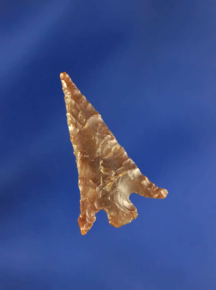 Beautifully styled 1" Columbia Plateau found in the John Day Rapids by Kaye Don Bruce, Washington.